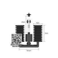 ปั๊มตัวกรองตู้ปลาฟองน้ำชีวเคมีลูกบอลชีวภาพตัวกรองสำหรับตู้ปลาปลากรองหัวฉีดปั๊มสเปรย์