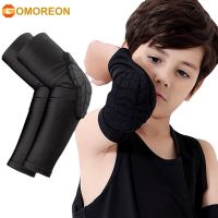 Kids/Youth Sports Honeycomb Compression Knee Pad Elbow Pads Guards Protective Gear for Basketball  Football  Volleyball  Cycling Supports Braces