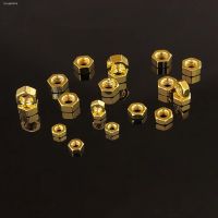 ❈ 10/20/50pcs M2 M2.5 M3 M4 M5 M6 Hex Nuts Titanium Plating Gold Carbon Steel Hexagon Nuts Fasteners Hardware Tools