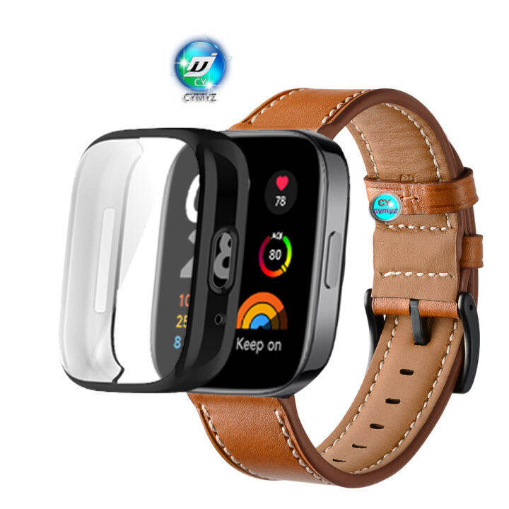 Redmi Watch Active Strap Leather Strap For Redmi Watch Active Smart