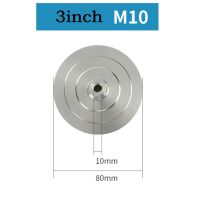 4inch Backer Pad Diamond Polishing Pad Aluminum Base Backing Holder M14 M10 M16 Polish Wheel Holder Pad Accessories Wholesale