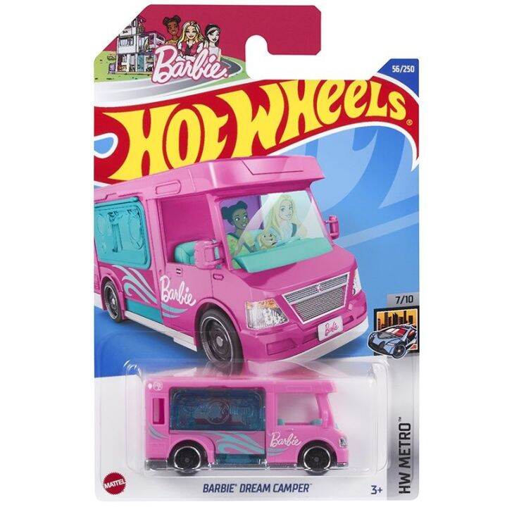 Hot Wheels Barbie Camper Van 1/64 Die Cast Lazada PH