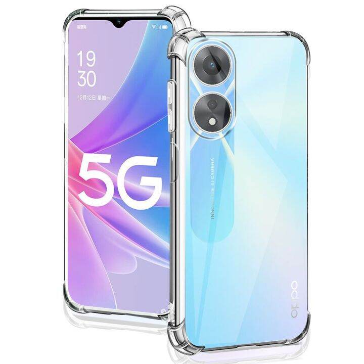 แฟชั่นที่สร้างสรรค์สำหรับ-oppo-a78-5g-เคส6-56-ซิลิโคนนิ่มกันกระแทกเคสใสสำหรับ-oppo-a58-5g-เคสโทรศัพท์แบบใส-oppo-a58x-5g-funda-coque