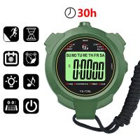 Cronómetro Digital Con Pantalla LCD Para Deportes Al Lipre,Cronógrafo De Entrenamiento Para Correr, Contador Luminoso De Cuatrás,Preción De 0,01 S, 30H