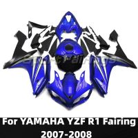 Motorcycle Fairing Set Body Kit Plastic For Yamaha YZF R1 YZFR1 YZF-R1 YZF1000 2007 2008 Accessory Injection Full Bodywork Cowl