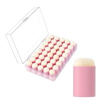 40 Pack of Finger Sponge Daubers with Storage Case for Painting Art Ink Crafts B85B