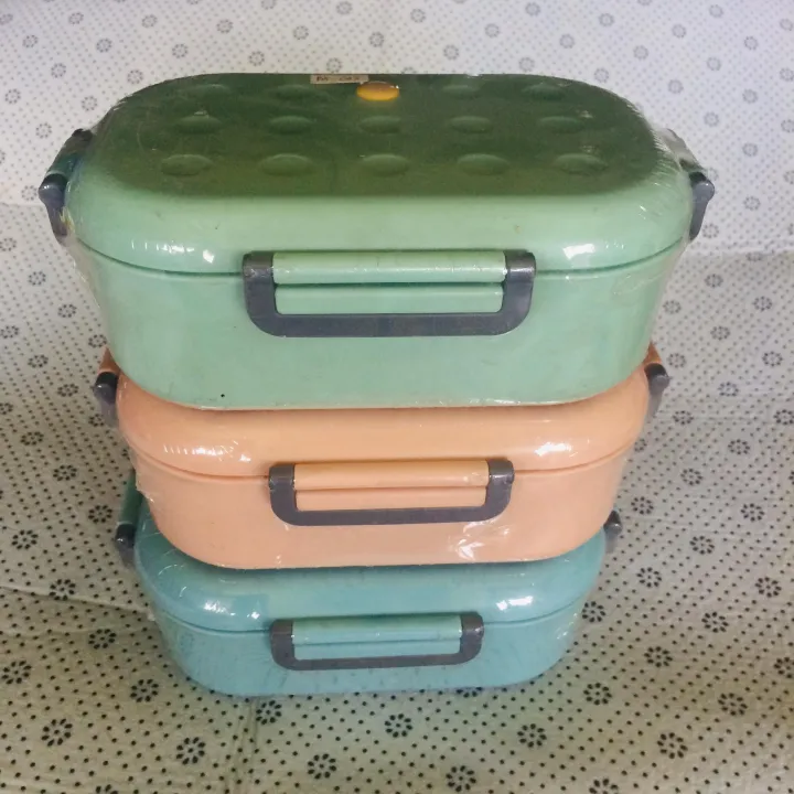 Lunch box two compartments Food Safe and Durable Good quality lunch box