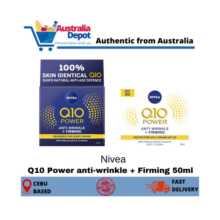 NIVEA Q10 Power Face Moisturiser Cream 50ml Lazada PH