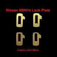 Chkj 200 Nsn14ชิ้น/ล็อตสำหรับรถนิสสันกกชุดจาน4รุ่นแต่ละ50ชิ้นชุดซ่อมกุญแจประตู Nsn14พร้อมสปริง Gratis Ongkir