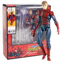 Marvel Mafex ตุ๊กตาขยับแขนขาได้พีวีซีสำหรับสะสมของเล่นเด็กและของขวัญรุ่น075ข้อต่อเลื่อนได้