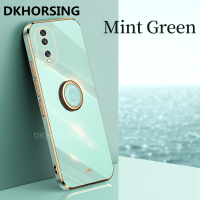 DKHORSING เคสโทรศัพท์สุดหรู HONOR 90 5G / HONOR 90 Lite/ HONOR 70 Lite ปกหลังซิลิโคนนิ่ม Honor90ไลท์พร้อมตัวยึดแหวนใส่นิ้วตั้งเคสกันกระแทก Huawei Honor70ไลท์