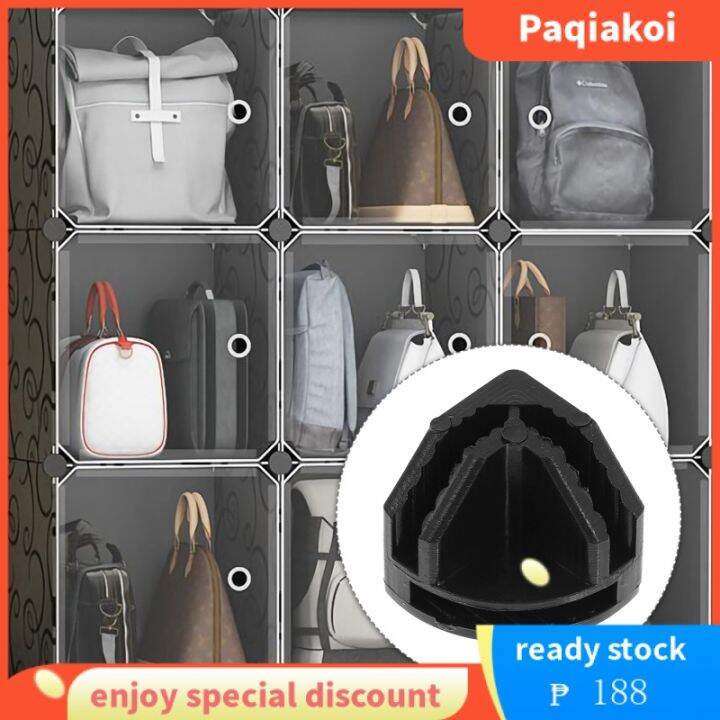 Paqiakoi 20 Pcs Combination Buckle Wire Cube Shelf Connectors