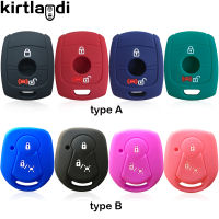 【2023】silicone key case shell 23 button car key cover for Ssangyong Rexton Actyon Kyron Korando holder keychain car key cover remote