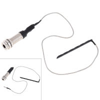 14 "Stereo End Pin Jack Plug Connection Guitar Pickup Endpin With Electric Guitar Folk Piezo Pickup Under Saddle Passive