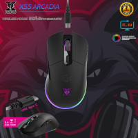 Nubwo X55 Wiless Mouse Gaming Dual Mode ARCADIA เม้าส์ไร้สายสำหรับเล่นเกมส์