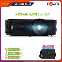 Acer Projector รุ่น X1226AH / DLP 4000 ANSI , Resolution XGA (1,024 x 768) รับประกันตัวเครื่อง 3 ปี