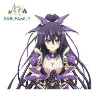 EARLFAMILY Cartoon Yatogami Tohka Car Sticker Anime Cosplay Date A Live Tohka Decal JDM Car Window Bumper Laptop Decoration