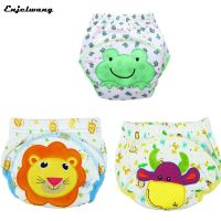 10pcs/lot Wholesale Embroidery Cartoon Child Underwear Garment Cotton Short Briefs Baby Urine Potty Training Pants Cloth Diapers