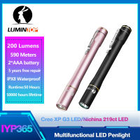 Lumintop IYP365 EDC มินิปากกาไฟฉายทางการแพทย์ไฟฉาย200 LM กับ Nichia 219BT LED พิเศษสำหรับทางการแพทย์