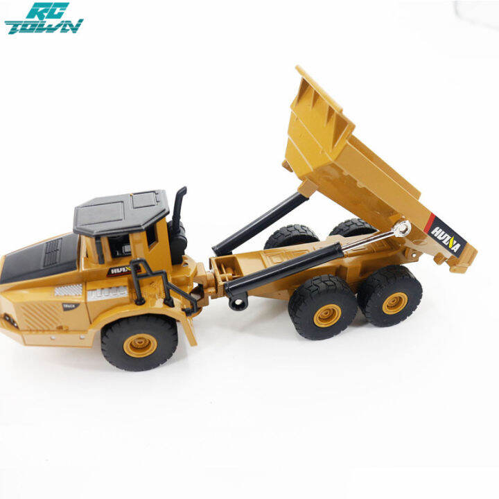 Static Model Of Huina 1712 1:50 Alloy Hinged Dump Truck | Lazada