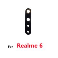 สำหรับ Realme 6/6 Pro ด้านหลังกระจกกล้องถ่ายรูปฝาปิดเลนส์พร้อมกาวสติกเกอร์อะไหล่ทดแทน