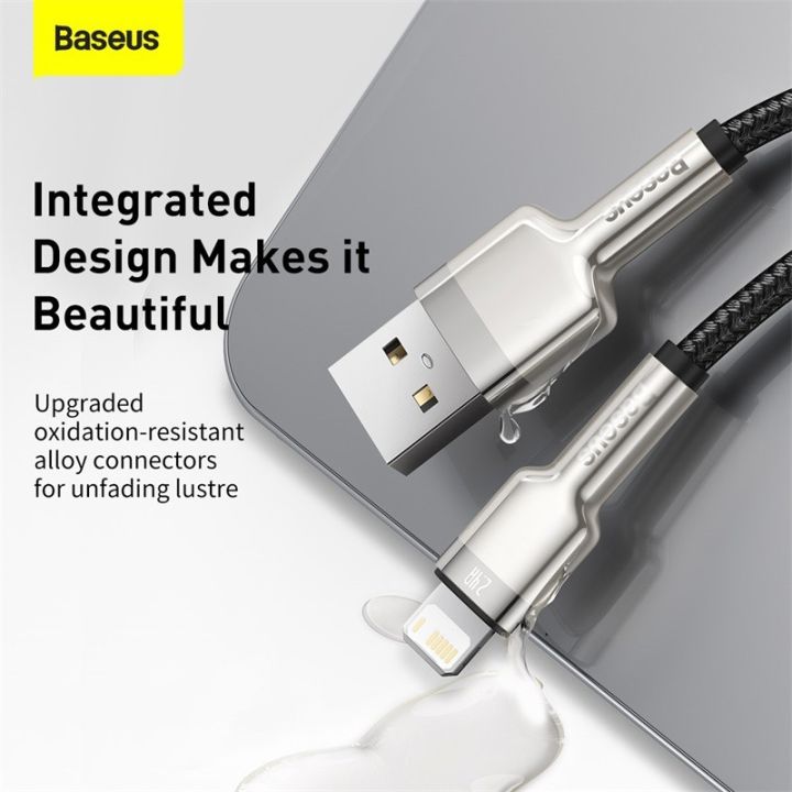 baseus-สายเคเบิล-ชาร์จเร็ว-usb-to-2-4a-สำหรับ-iphone-12-pro-max