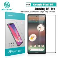 For Google Pixel 6A Screen Protector NILLIN CP Pro 2.5D Ultra-Thin Full Coverage Tempered Glass For Google Pixel 7a