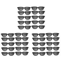 30Pcs Polarized Passive 3D Glasses for 3D TV Real 3D Cinemas for Sony Panasonic 3D Gaming And TV Frame