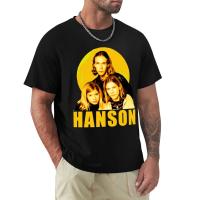 Hanson T-Shirt Short Sleeve Tee Sports Fan T-Shirts Funny T Shirt T-Shirt Short MenS T-Shirt