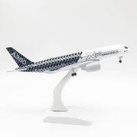 โมเดลเครื่องบิน Airbus A350 (Aircraft Metal Model)   ขนาด 20 CM วัสดุเป็นเหล็กอัลลอย (ALLOY) มีล้อ สวย ลำใหญ่ -ของขวัญ ของสะสม ตั้งโชว์