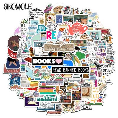 10/30/50/100PCS Mixed Cute Penguin Reading Book Love Learning Stickers DIY Bottle Notebook Travel Bag Decals Graffiti Sticker F5 Stickers Labels