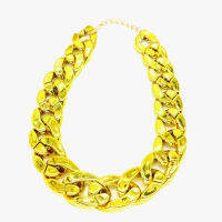 สร้อยคอสัตว์เลี้ยง Teddy Bully Gold Chain Small And Medium Dog Collar Jewelry Accessories