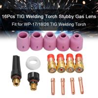 16ชิ้น/เซ็ต TIG Welding G-Un Accessories S TIG ถ้วยเชื่อม Collet หัวฉีดเครื่องเชื่อมอุปกรณ์เสริม