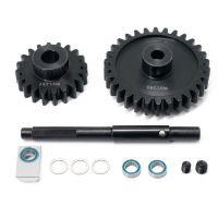 CNC 45 HD Steel 1.5Mod 20T 30T Pinion Gear Spur Gear Set for 1/5 XMAXX RC Car Upgrade Parts