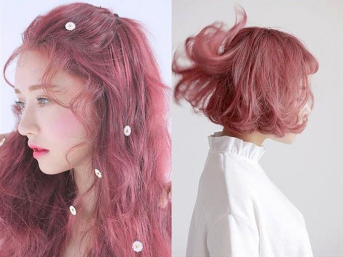 Bạn muốn đổi màu tóc để tạo điểm nhấn cho phong cách của mình? Hãy thử nhuộm tóc màu nâu hồng đào, sẽ là sự lựa chọn tuyệt vời cho những cô nàng yêu sự tươi trẻ và nữ tính. Hãy xem hình ảnh cùng chúng tôi để thấy được vẻ đẹp tuyệt vời mà màu tóc này mang lại nhé.