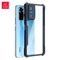 เคส Xiaomi Redmi Note 10 Pro PC ที่โปร่งใสกันกระแทก Xundd + หลังเคส TPU เคสสำหรับ Redmi Note 10 4G 5G Note 10S