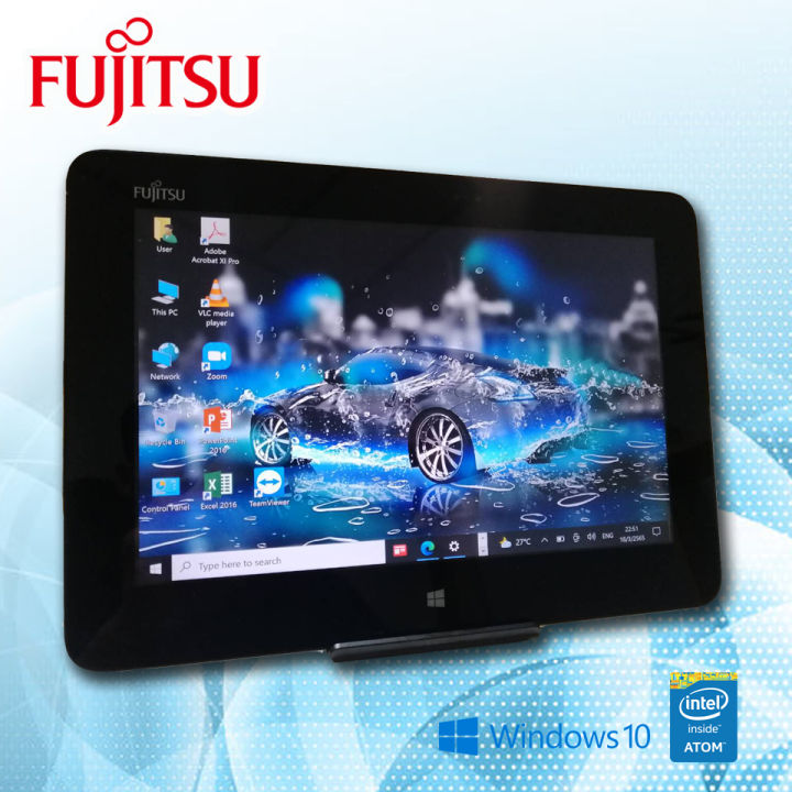 แท็บเล็ต-วินโดวส์-fujitsu-รุ่นarrow-q555-แรม4gb-แถมฟรี-คีย์บอร์ด-ขาตั้ง-ปากกา