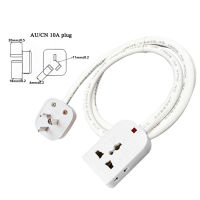 รางปลั๊กไฟ รางปลั๊ก Extension Cord Outlet Socket Adapter Universal Power Strip 0.5/1.5/3/5/8/10Meter