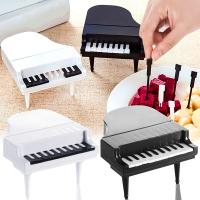 10Pcs Fruit Fork Durable BPA Free Piano Keys Children Snack Cake Dessert Food Fruit Pick Party Decor Dessert Fork Bento Stick