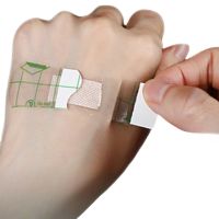 【LZ】❇▤  120 pcs/set Transparente À Prova D Água Band Aid Hemostasia Tiras Patches Adesivo Médico Primeiros Socorros Ferida Gesso Bandagem