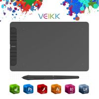 【YF】 VEIKK VK1060Pro 10x6 inch Graphics Tablet Animation Drawing Board 8192 pressure attery-Free Pen For OSU game Online Education