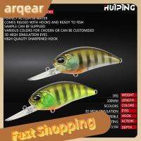 ARQEAR529453ปอปเปอร์แข็ง1ชิ้นเหยื่อแข็งเหยื่อตกปลา Crankbaits Minnow ตะขอตกปลา15.5G/8.7Cm