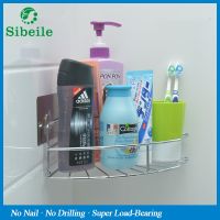 ♦❀ஐ SBLE Stainless Steel 304 Multifunctional Sturdy Corner Bathroom Shelf Modern Wall Shelf Bathroom Rack bathroom Accessories