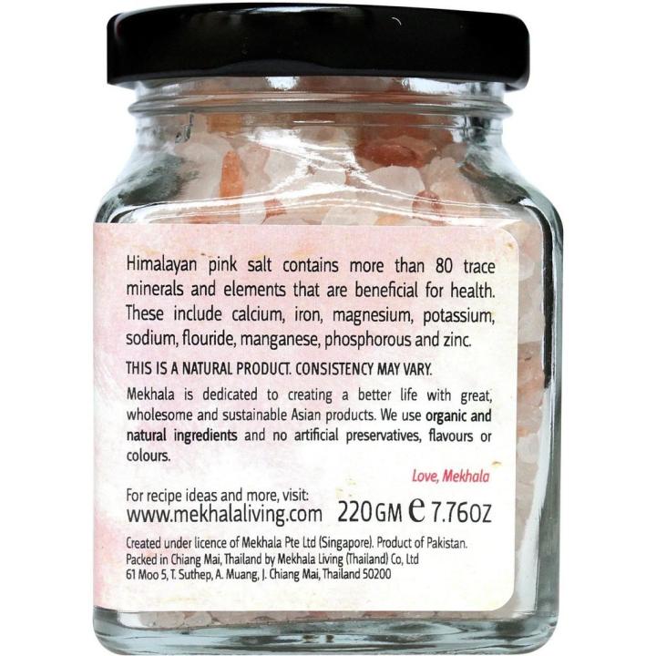 mekhala-himalayan-pink-salt-coarse-เกลือบริสุทธิ์จากเทือกเขาหิมาลัยแบบเม็ด-220gm