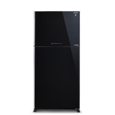Sharp ตู้เย็น รุ่น SJ-X410GP-BK กระจกสีดำ ขนาด 14.4Q