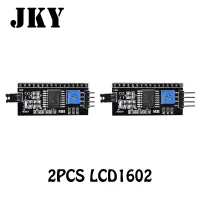 แผงอะไหล่ของ Arduino C/I2C /C/ N-1602 2004 LCD 2ชิ้น