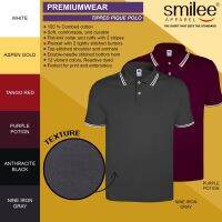 เสื้อโปโลสำหรับผู้ชายเครื่องแต่งกาย Smilee ปลายแหลมแบบพรีเมี่ยมเสื้อโปโล1