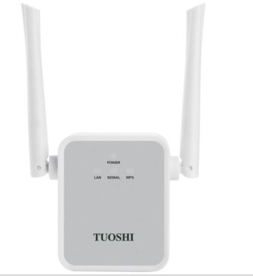 1200Mbps Dual band 2.4G+5GHz Wall Plug Wifi Repeater Wireless Signal Booster Range Extender