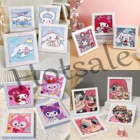 【hot sale】 ▬┋❁ B02 17x22CM Frameed Kulomi Diamond Painting Full Children Stickers Girl Cartoon Diamond Stickers Children Diy Handmade Diamond Painting Kit Childrens Gift