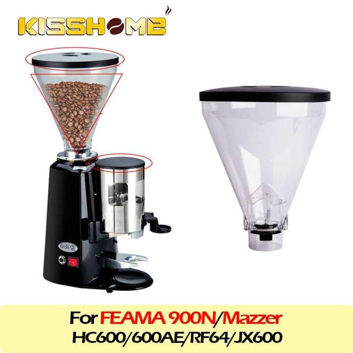Coffee Beans Grinder Bean Bin Grinder Hopper For FEAMA Mazzer 900N